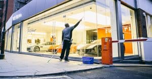 commercial window cleaner