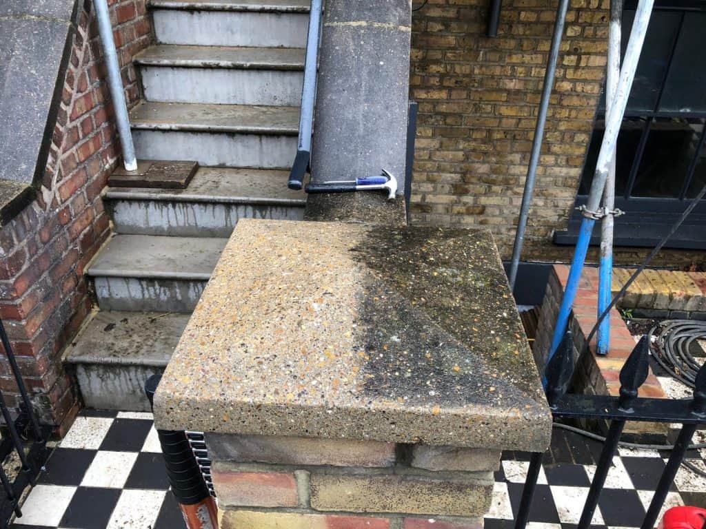 coping stone cleaning london