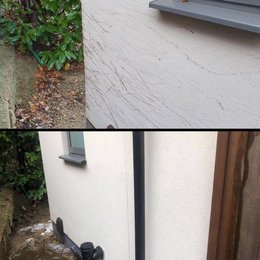 Softwash render cleaning London