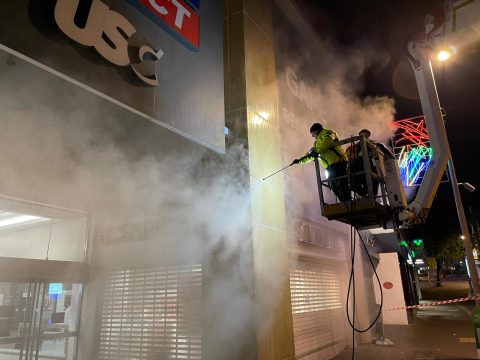 FACADE CLEANING | Exterior Cleaning Specialists, Graffiti & Paint ...