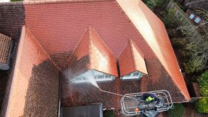 DSW Cleaning Roof Cleaning