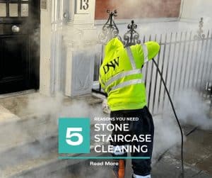 stone staircase cleaning